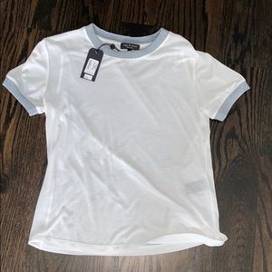 Rag and Bone silver ringer tee.